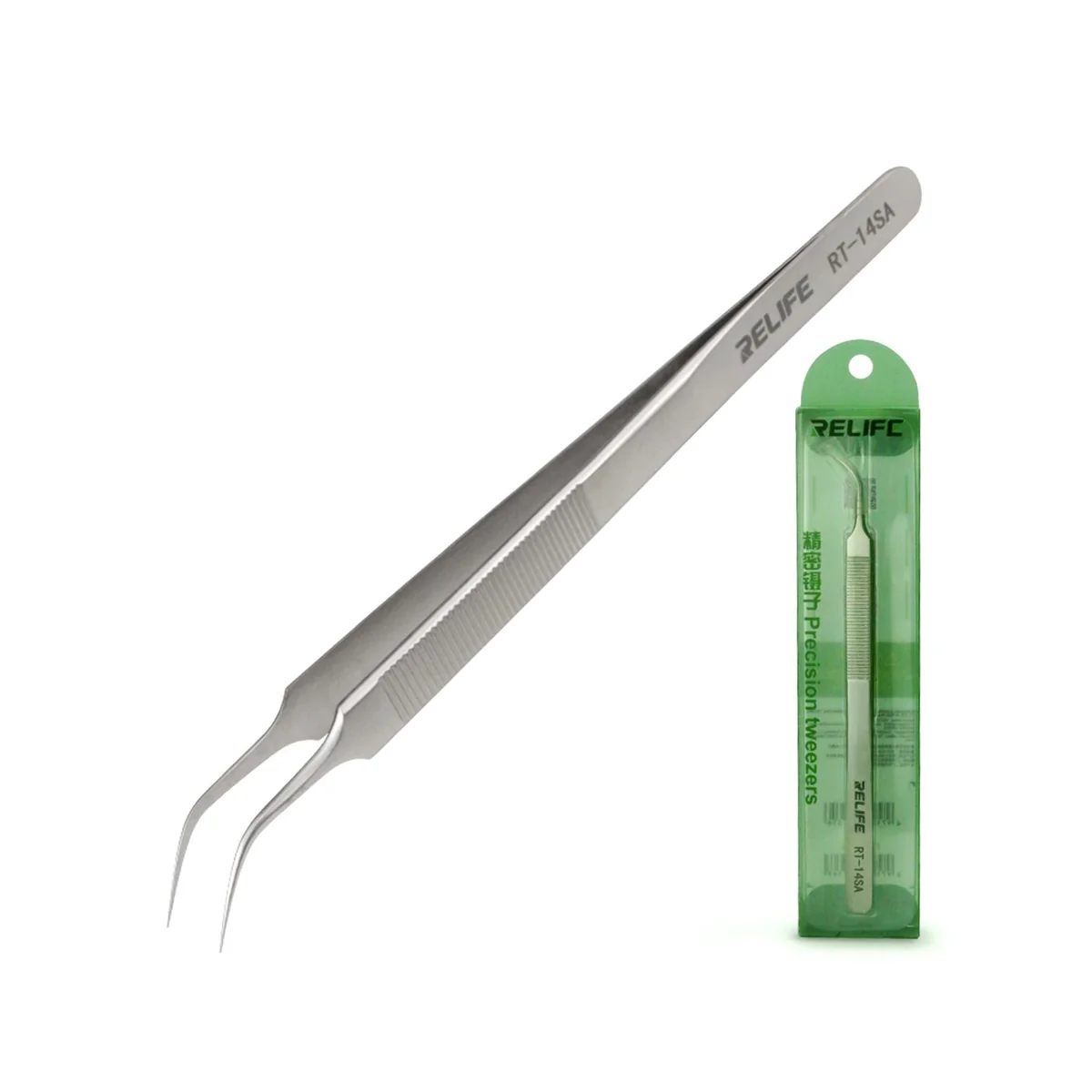 RT-14A Curved tweezers