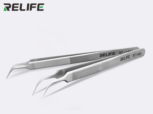 RT-14A Curved tweezers