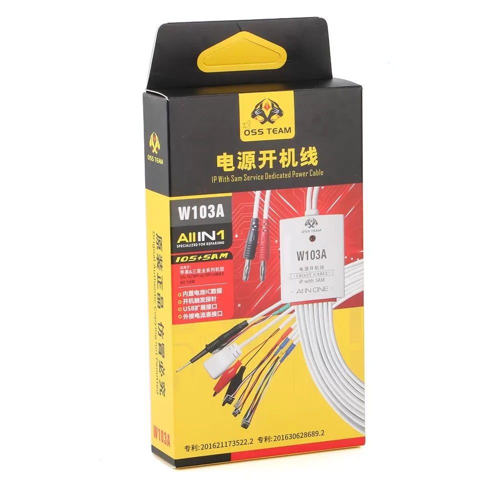 W103A BOOT LINE TEST CABLE FOR IPHONE AND SAMSUNG